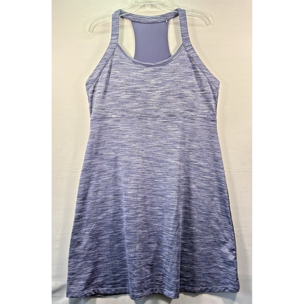 MPG‎ Athletic Dress Purple/Gray Stretch Bra Pockets Pickleball Golf Outdoors XL